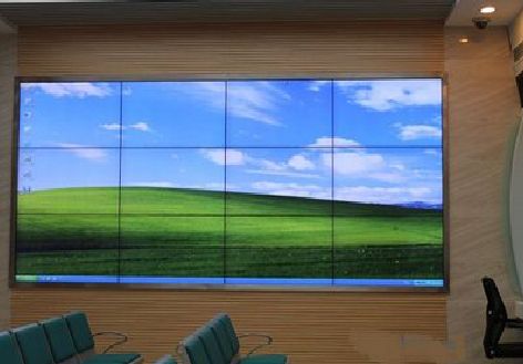 仁寿液晶拼接屏的另类用法。